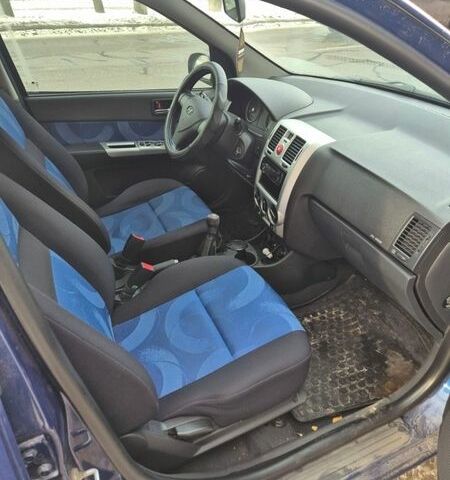 Синий Хендай Гетц, объемом двигателя 1.4 л и пробегом 182 тыс. км за 4200 $, фото 1 на Automoto.ua