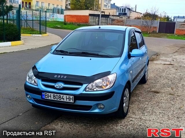 Синий Хендай Гетц, объемом двигателя 1.4 л и пробегом 196 тыс. км за 4999 $, фото 1 на Automoto.ua