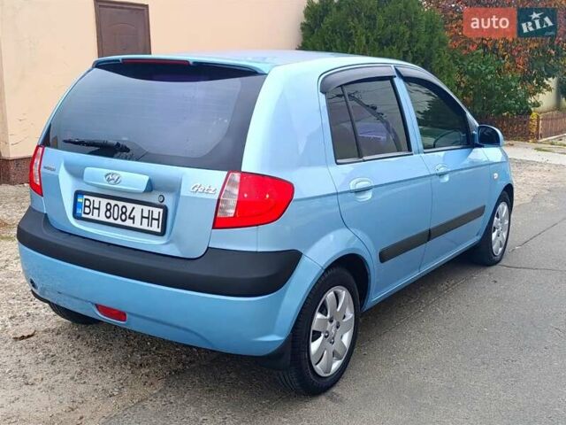 Синий Хендай Гетц, объемом двигателя 1.4 л и пробегом 207 тыс. км за 4999 $, фото 4 на Automoto.ua