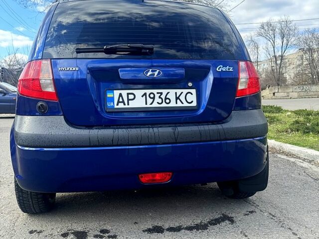 Синий Хендай Гетц, объемом двигателя 1.1 л и пробегом 172 тыс. км за 4200 $, фото 2 на Automoto.ua