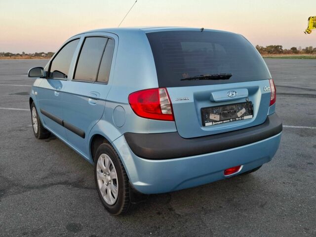 Синий Хендай Гетц, объемом двигателя 1.4 л и пробегом 122 тыс. км за 6900 $, фото 2 на Automoto.ua