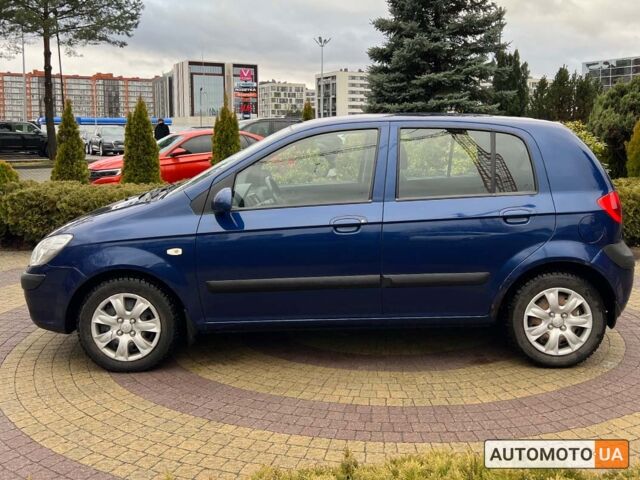Синий Хендай Гетц, объемом двигателя 1.4 л и пробегом 139 тыс. км за 6600 $, фото 3 на Automoto.ua