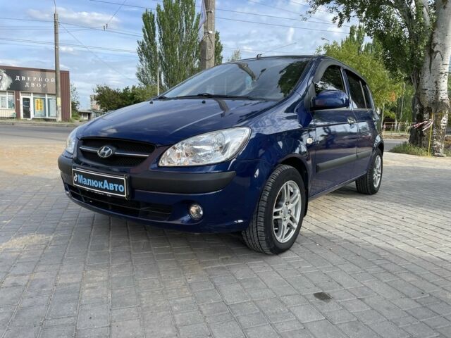 Синій Хендай Гетц, об'ємом двигуна 1.4 л та пробігом 88 тис. км за 7150 $, фото 1 на Automoto.ua