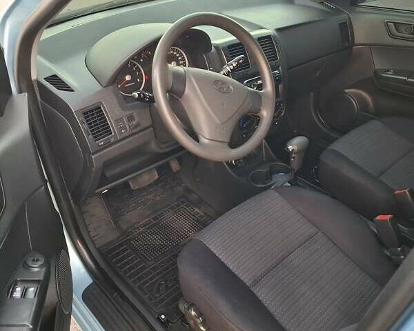 Синий Хендай Гетц, объемом двигателя 1.4 л и пробегом 122 тыс. км за 6900 $, фото 4 на Automoto.ua