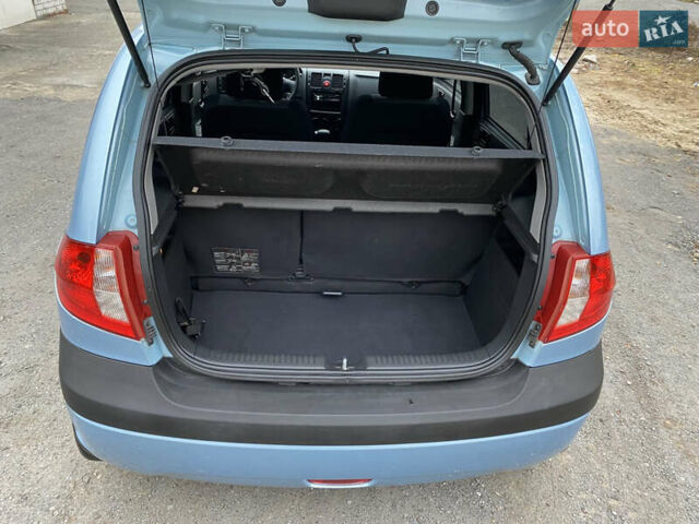 Синий Хендай Гетц, объемом двигателя 1.4 л и пробегом 77 тыс. км за 6799 $, фото 20 на Automoto.ua