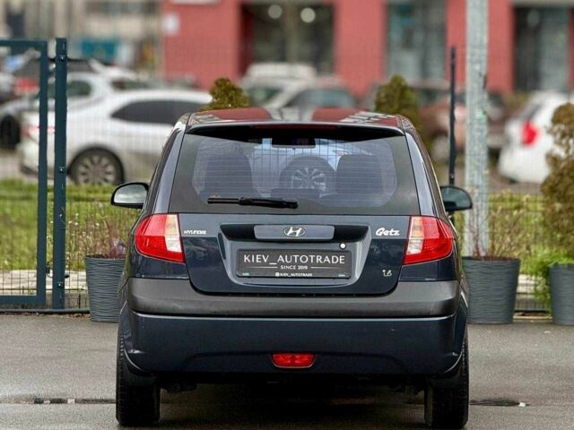 Синий Хендай Гетц, объемом двигателя 1.6 л и пробегом 159 тыс. км за 6500 $, фото 7 на Automoto.ua
