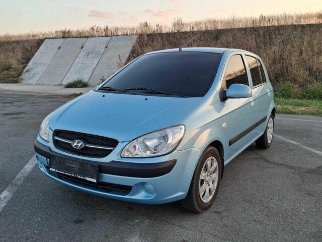 Синий Хендай Гетц, объемом двигателя 1.4 л и пробегом 122 тыс. км за 6900 $, фото 1 на Automoto.ua