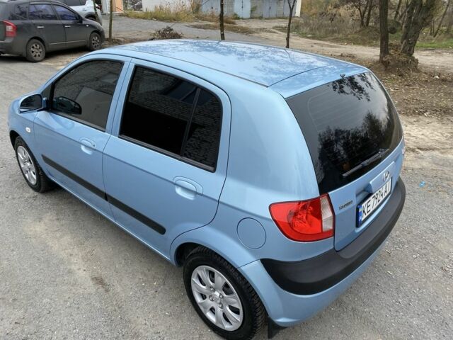 Синий Хендай Гетц, объемом двигателя 1.4 л и пробегом 77 тыс. км за 6799 $, фото 1 на Automoto.ua