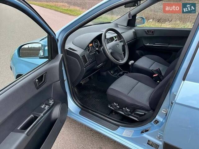 Синій Хендай Гетц, об'ємом двигуна 1.4 л та пробігом 149 тис. км за 6350 $, фото 6 на Automoto.ua