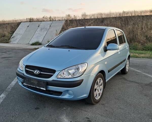 Синий Хендай Гетц, объемом двигателя 1.4 л и пробегом 122 тыс. км за 6900 $, фото 1 на Automoto.ua