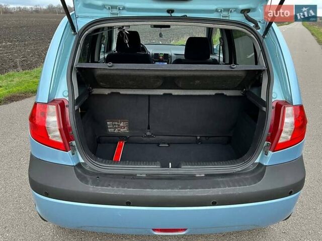 Синій Хендай Гетц, об'ємом двигуна 1.4 л та пробігом 149 тис. км за 6350 $, фото 20 на Automoto.ua