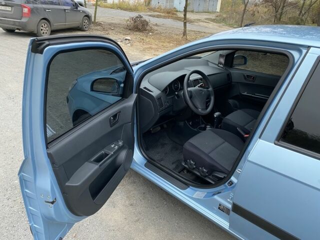 Синий Хендай Гетц, объемом двигателя 1.4 л и пробегом 77 тыс. км за 6799 $, фото 3 на Automoto.ua