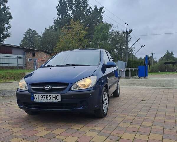 Синій Хендай Гетц, об'ємом двигуна 1.4 л та пробігом 166 тис. км за 5800 $, фото 1 на Automoto.ua