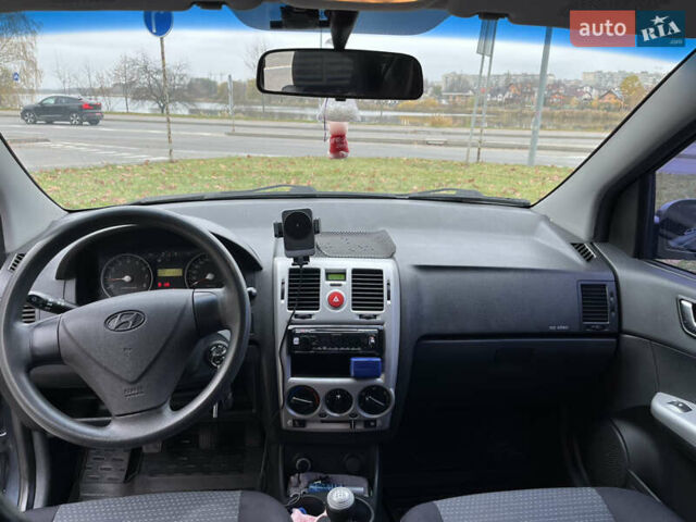 Синий Хендай Гетц, объемом двигателя 1.4 л и пробегом 141 тыс. км за 5500 $, фото 6 на Automoto.ua