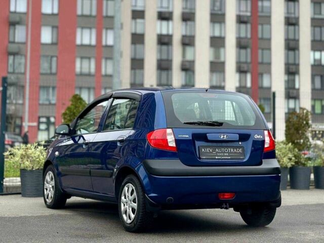 Синий Хендай Гетц, объемом двигателя 1.4 л и пробегом 150 тыс. км за 6500 $, фото 7 на Automoto.ua