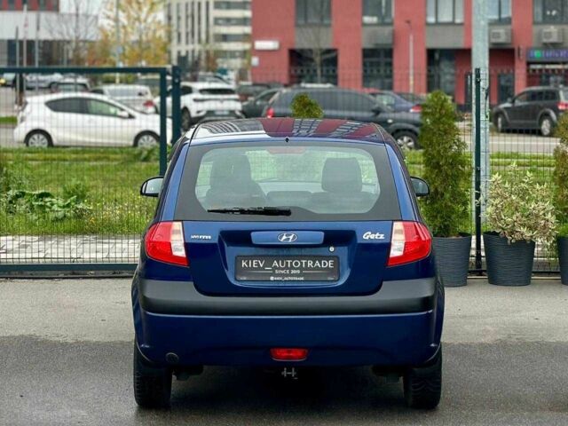 Синий Хендай Гетц, объемом двигателя 1.4 л и пробегом 150 тыс. км за 6500 $, фото 3 на Automoto.ua