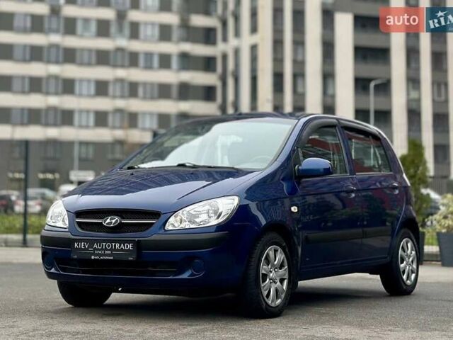Синий Хендай Гетц, объемом двигателя 1.4 л и пробегом 150 тыс. км за 6500 $, фото 5 на Automoto.ua