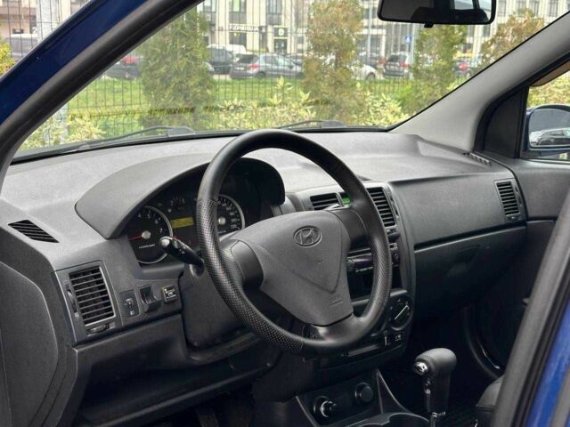 Синий Хендай Гетц, объемом двигателя 1.4 л и пробегом 150 тыс. км за 6500 $, фото 15 на Automoto.ua