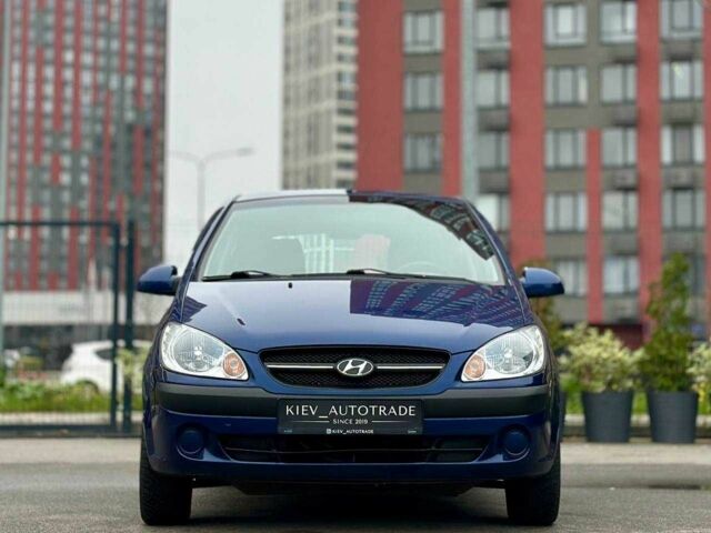 Синий Хендай Гетц, объемом двигателя 1.4 л и пробегом 150 тыс. км за 6500 $, фото 1 на Automoto.ua
