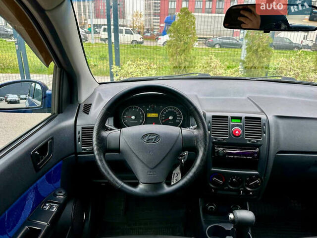 Синий Хендай Гетц, объемом двигателя 1.4 л и пробегом 150 тыс. км за 6500 $, фото 14 на Automoto.ua