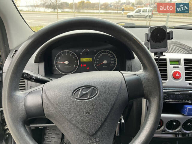 Синий Хендай Гетц, объемом двигателя 1.4 л и пробегом 141 тыс. км за 5500 $, фото 9 на Automoto.ua