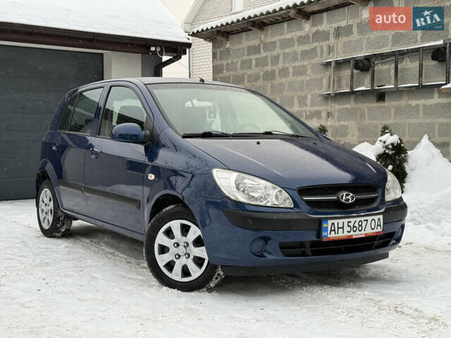 Синий Хендай Гетц, объемом двигателя 1.4 л и пробегом 118 тыс. км за 6700 $, фото 94 на Automoto.ua
