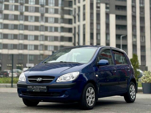 Синий Хендай Гетц, объемом двигателя 1.4 л и пробегом 150 тыс. км за 6500 $, фото 8 на Automoto.ua