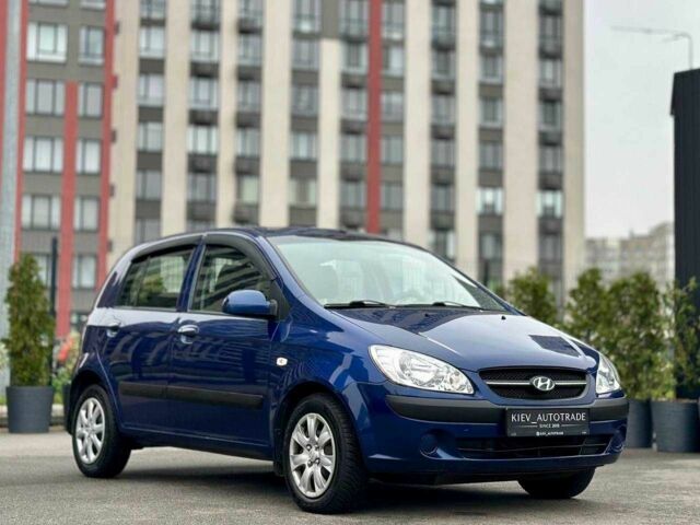 Синий Хендай Гетц, объемом двигателя 1.4 л и пробегом 150 тыс. км за 6500 $, фото 5 на Automoto.ua