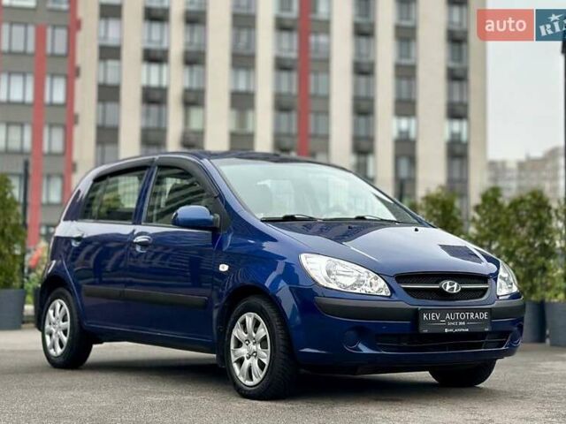 Синий Хендай Гетц, объемом двигателя 1.4 л и пробегом 150 тыс. км за 6500 $, фото 6 на Automoto.ua