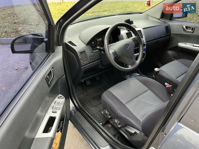 Синий Хендай Гетц, объемом двигателя 1.4 л и пробегом 141 тыс. км за 5500 $, фото 11 на Automoto.ua