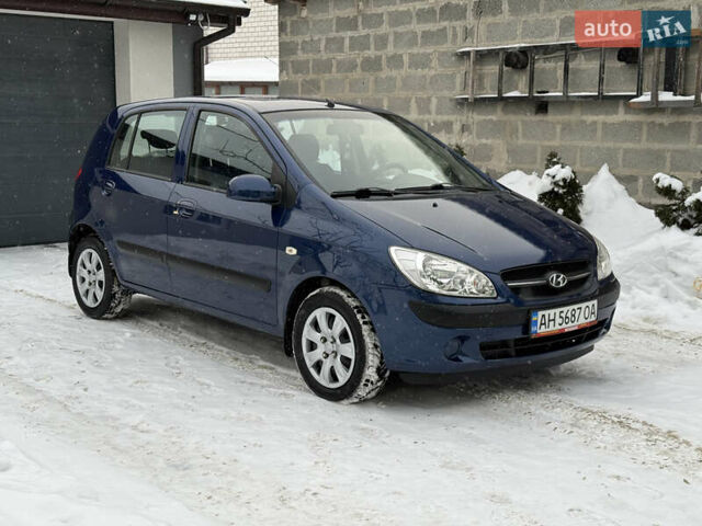 Синий Хендай Гетц, объемом двигателя 1.4 л и пробегом 118 тыс. км за 6700 $, фото 9 на Automoto.ua
