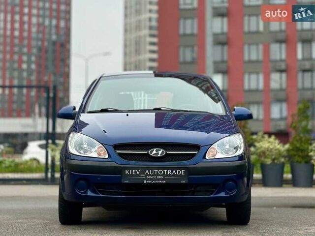 Синий Хендай Гетц, объемом двигателя 1.4 л и пробегом 150 тыс. км за 6500 $, фото 2 на Automoto.ua