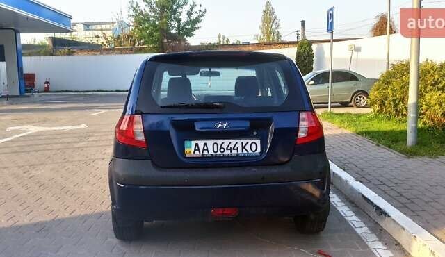 Синій Хендай Гетц, об'ємом двигуна 1.6 л та пробігом 240 тис. км за 6000 $, фото 7 на Automoto.ua