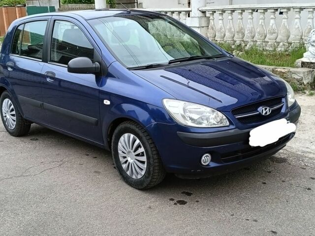 Синій Хендай Гетц, об'ємом двигуна 1.1 л та пробігом 293 тис. км за 3700 $, фото 1 на Automoto.ua