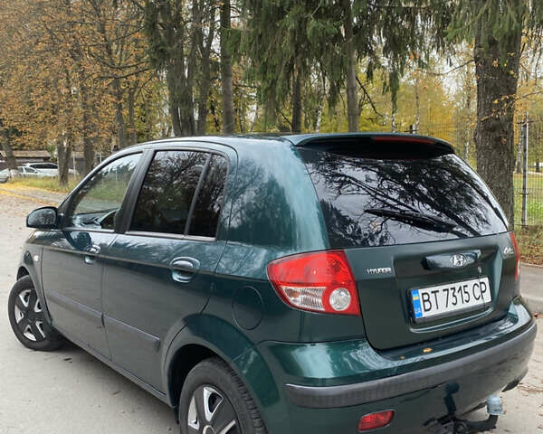 Зеленый Хендай Гетц, объемом двигателя 1.34 л и пробегом 212 тыс. км за 2950 $, фото 3 на Automoto.ua