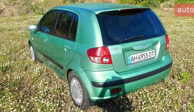 Зелений Хендай Гетц, об'ємом двигуна 1.34 л та пробігом 199 тис. км за 3000 $, фото 2 на Automoto.ua