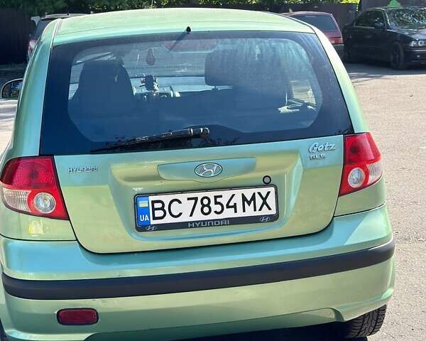 Зелений Хендай Гетц, об'ємом двигуна 1.3 л та пробігом 239 тис. км за 3000 $, фото 1 на Automoto.ua