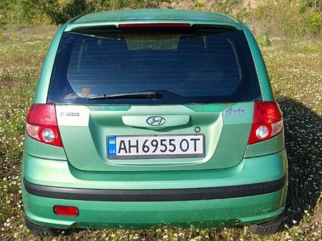 Зеленый Хендай Гетц, объемом двигателя 1.3 л и пробегом 199 тыс. км за 2800 $, фото 9 на Automoto.ua