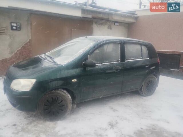 Зеленый Хендай Гетц, объемом двигателя 1.34 л и пробегом 280 тыс. км за 2950 $, фото 2 на Automoto.ua