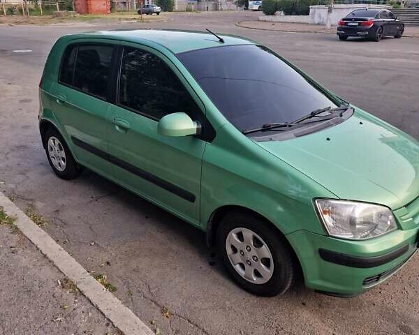 Зелений Хендай Гетц, об'ємом двигуна 1.4 л та пробігом 137 тис. км за 5000 $, фото 2 на Automoto.ua