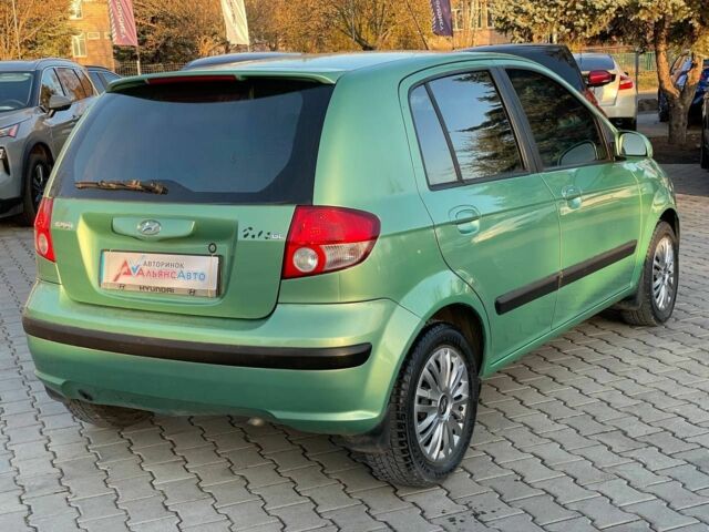 Зеленый Хендай Гетц, объемом двигателя 1.3 л и пробегом 170 тыс. км за 4600 $, фото 6 на Automoto.ua