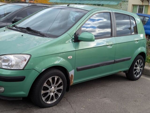 Зеленый Хендай Гетц, объемом двигателя 1.3 л и пробегом 150 тыс. км за 3700 $, фото 4 на Automoto.ua