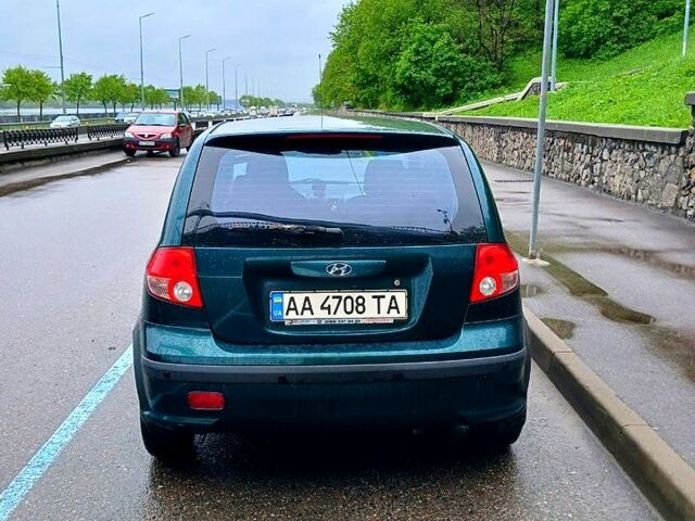 Зеленый Хендай Гетц, объемом двигателя 1.3 л и пробегом 220 тыс. км за 3600 $, фото 6 на Automoto.ua