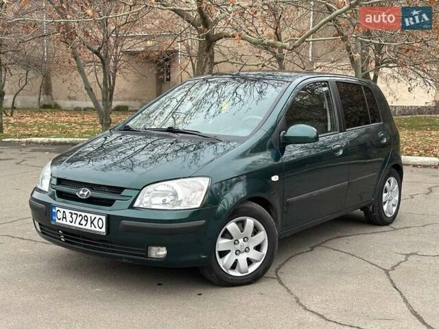 Зеленый Хендай Гетц, объемом двигателя 1.34 л и пробегом 150 тыс. км за 4650 $, фото 1 на Automoto.ua