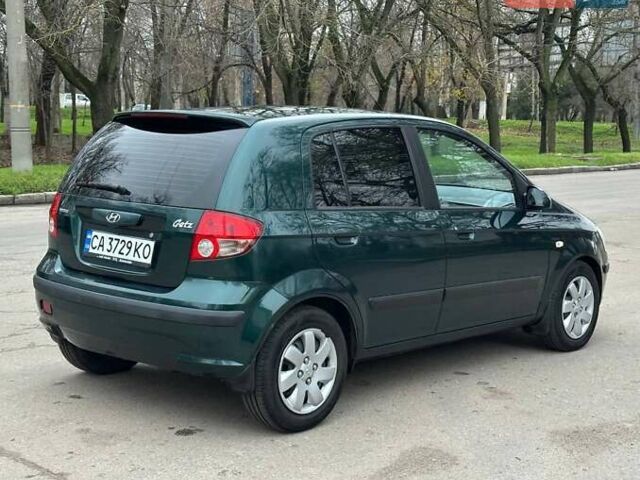 Зеленый Хендай Гетц, объемом двигателя 1.34 л и пробегом 150 тыс. км за 4650 $, фото 11 на Automoto.ua
