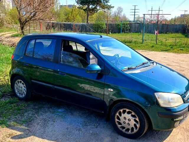 Зеленый Хендай Гетц, объемом двигателя 1.3 л и пробегом 220 тыс. км за 3600 $, фото 3 на Automoto.ua