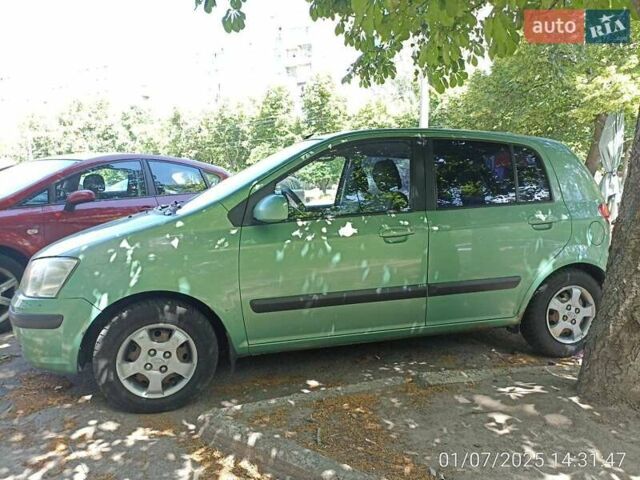 Зеленый Хендай Гетц, объемом двигателя 1.3 л и пробегом 230 тыс. км за 3800 $, фото 1 на Automoto.ua
