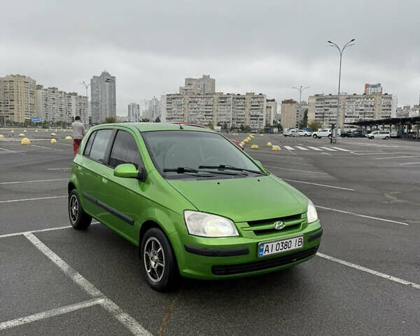 Зеленый Хендай Гетц, объемом двигателя 1.34 л и пробегом 172 тыс. км за 3999 $, фото 8 на Automoto.ua
