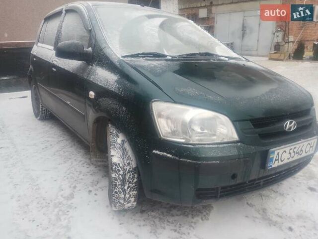 Зеленый Хендай Гетц, объемом двигателя 1.34 л и пробегом 280 тыс. км за 2950 $, фото 3 на Automoto.ua