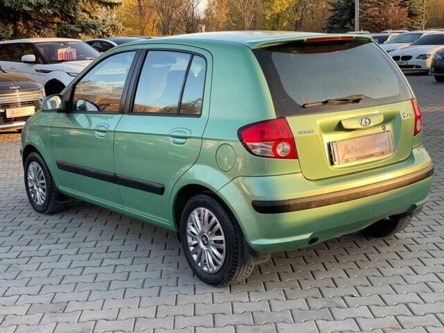 Зеленый Хендай Гетц, объемом двигателя 1.3 л и пробегом 170 тыс. км за 4600 $, фото 4 на Automoto.ua